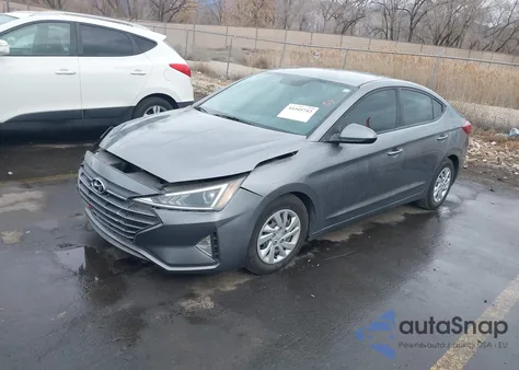 2019 Hyundai Elantra Se z USA, uszkodzony, nr VIN 5NPD74LFXKH493129